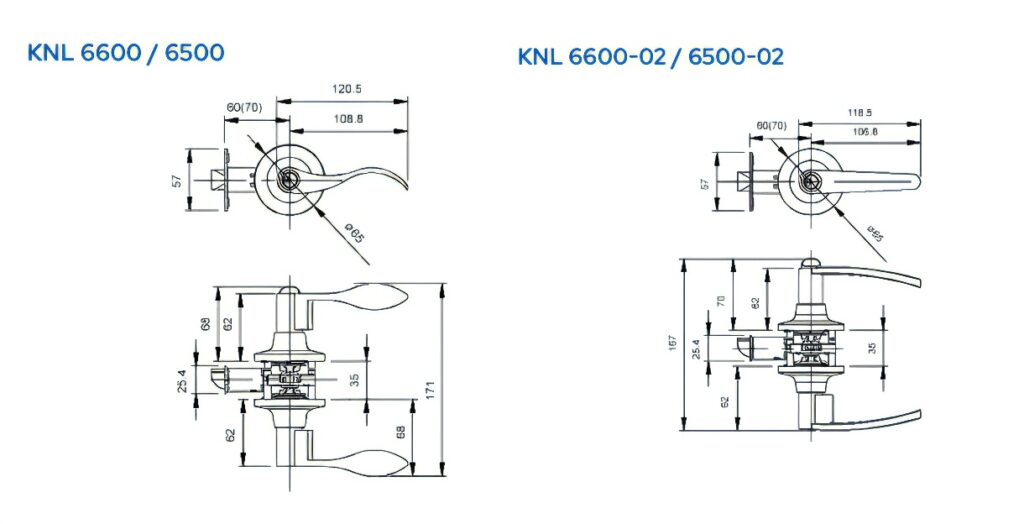 Tubular Lever Lock