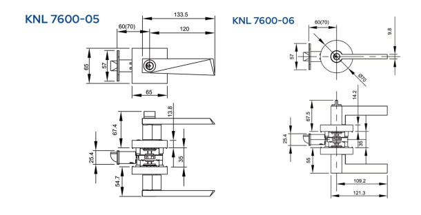 Heavy Duty Tubular Lever Lock