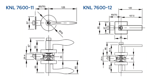 Heavy Duty Tubular Lever Lock