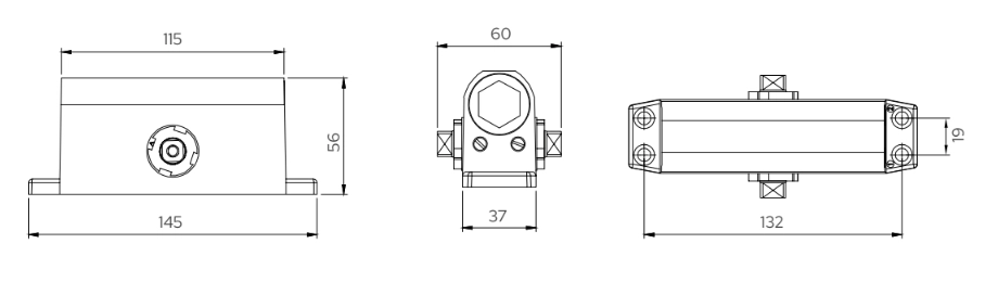 Technical Specifications Surface Mounted Door Closer DC 52