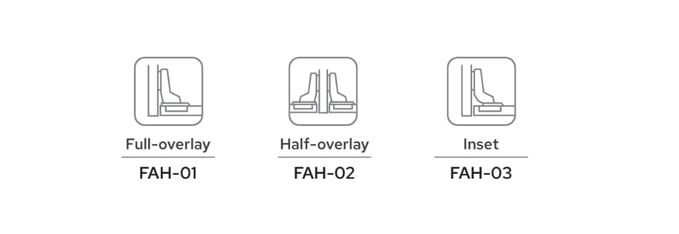 Technical Drawings - Cabinet Hinge