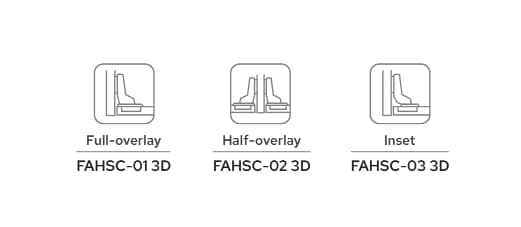 Technical Drawings - Soft Close 3D Hinge